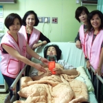 2012 五月三日淡水馬偕醫院探視車禍受傷的張女士