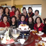 2011 元月十三日資蓉五十歲生日與姐妹們合影